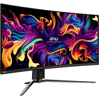 MSI - 49" MPG 491CQPX Gaming Monitor, QDLED, 0,03mc, 240hz, UWQHD (3440x1440), HDMI+DP+TypeC, Black 
