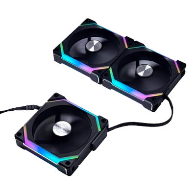 Fan Lian Li SL120V2-3B Black Cooler