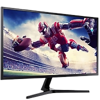 Samsung - 32" LC32C390EAMXUE LED Curved Monitor, PLS, 75Hz, 4mc, FHD (1920x1080), HDMI, Black