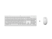 HP 230 Wireless Mouse and Keyboard Combo RUS White (3L1F0AA)