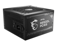 Блок питание - MSI MAG A850GL PCIE5, 80 Plus Gold, Modular, 850 Watt