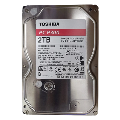 Toshiba-HDD 2TB, 7200rpm (HDWT720UZSVA)