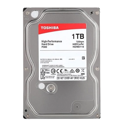 Toshiba-HDD 1TB, 7200rpm
