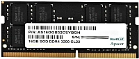 Apacer DDR4 16GB 3200Mhz SODIMM