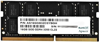 Apacer DDR4 16GB 3200Mhz SODIMM