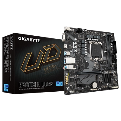 MB Gigabyte B760M H DDR4 LGA1700