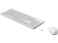 HP 230 Wireless Mouse and Keyboard Combo RUSS White