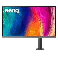 BenQ - 27" DesignVue PD2706U 4K Monitor, IPS, 60Hz, 5mc, UHD(3840x2160), HDMI, Type C, Audio, Pivot