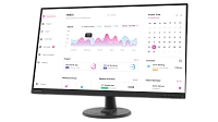 Lenovo - 32" D32-45  Monitor, VA, 60Hz, 4mc, FHD(1920x1080), HDMI, Black (67A0GAC2EU)