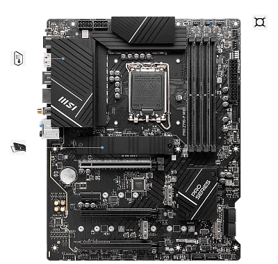 MB MSI PRO Z790-P WIFI DDR5 LGA1700