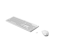 HP 230 Wireless Mouse and Keyboard Combo RUS White (3L1F0AA)