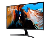 Samsung - 32" LU32J590UQMXUE Monitor, VA, 60Hz, 4mc, UHD (3840x2160) 4K, HDMI, DisplayPort, Black