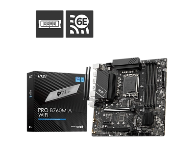 MB MSI PRO B760M-A WIFI DDR5 LGA1700