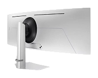 Samsung - 49" Odyssey G9 LS49DG910SIXCI, OLED, 0.03мс, 144Hz, DQHD (5120x1440), HDMI+DP+Type-C, Silv