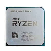 AMD Ryzen™ 5 5600X - 3.7 GHz, 6 cores/12 threads, No GPU, AM4 (100-000000065)