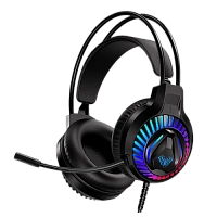 Наушники проводные AULA S605 3.5mm-4Pin+USB