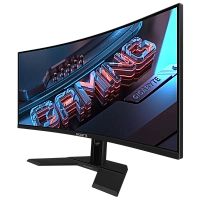 Gigabyte - 34" GS34WQCP-EK Curved Gaming Monitor, VA, 180hz, 1mc, UHD (3440 х 1440), HDMI, DisplayPo