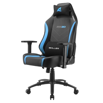 Кресло Sharkoon Skiller SGS20 Gaming Seat (black/blue/red)