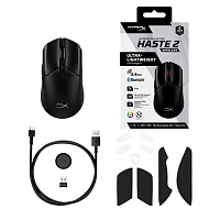 Игровая мышь HyperX Pulsefire Haste 2 Wireless Black Gaming Mouse (p/n 6N0B0AA)