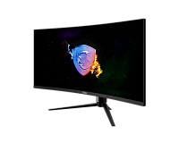 MSI - 34" Optix MAG342CQR Curved Gaming Monitor, VA, 1mc, 144hz, UWQHD (3440x1440), HDMI+DP, RGB