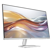 HP - 27" M27FQ LED Monitor, IPS, 75Hz, 5mc, QHD (2560x1440), DisplayPort+HDMI, Silver Black (2H4B5E9