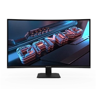 Gigabyte - 32" GS32QCA-EK EU Curved Gaming Monitor, VA, 180hz, 1mc, QHD (2560x1440), 2K, HDMI