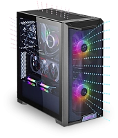 Корпус Lian Li LANCOOL 215X black
