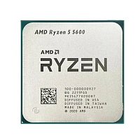AMD Ryzen™ 5 Vermeer 5600 - 3.5 GHz, 6 cores/12 threads, No GPU, AM4 (100-000000927), oem