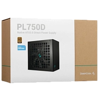 Блок питание Deepcool PL750D (750W, 80+ Bronze, APFC, 20+4 pin)